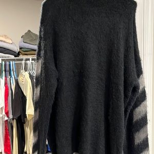 Off white mohair sweater